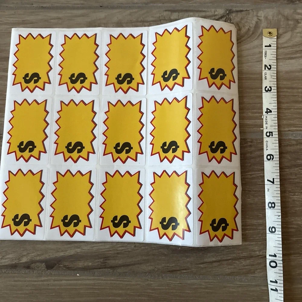 405 Pcs Garage Sale Stickers Removable Adhesive Yard Sale Price Stickers Space‎